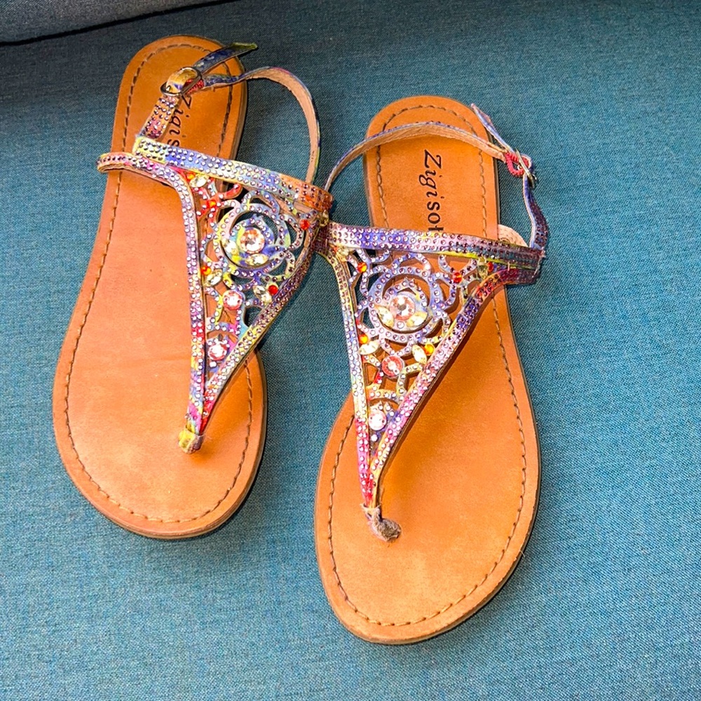 COPY - Zigi So Ho beaded summer sandals size 6.5